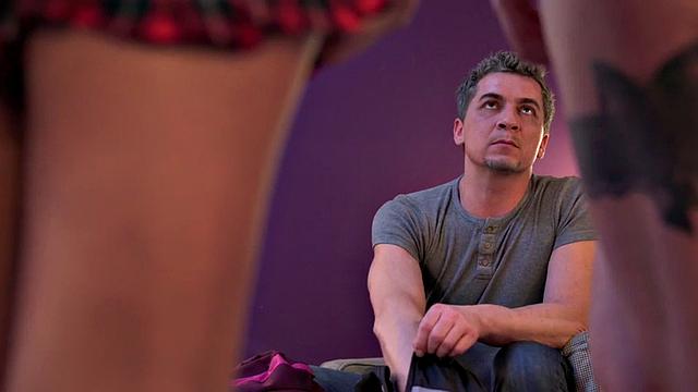 Hostel girls fucked in threesome by big white cock