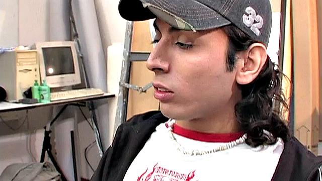 Cocksucking studs give sloppy blowjob