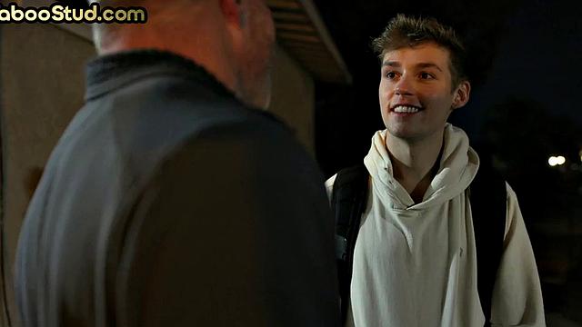 Taboo stepdaddy fucks 21yo stepson bottom in bedroom