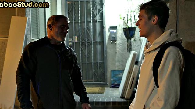 Taboo stepdaddy fucks 21yo stepson bottom in bedroom