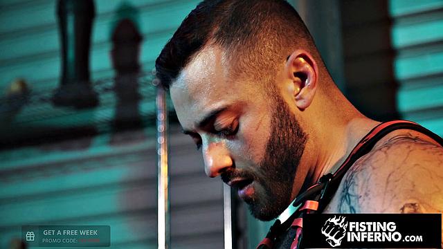 Muscly Sub Railed By Hairy Dom - Drew Valentino, Tryp Bates - FistingInferno