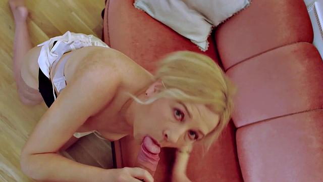 TUTOR4K. Mature realizes sex is the only way to arouse guys' interest