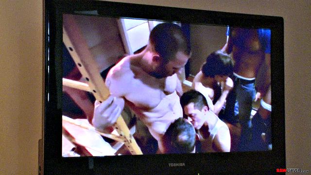Porn Night With The Guys - Part 2 - Trae Angle &amp;amp; Jay Scorpio Group Orgy