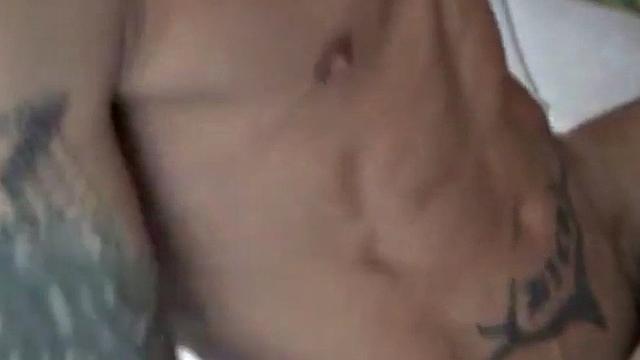 Inked German barebacks facial BF till cum on face