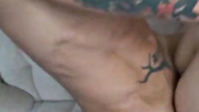 Inked German barebacks facial BF till cum on face