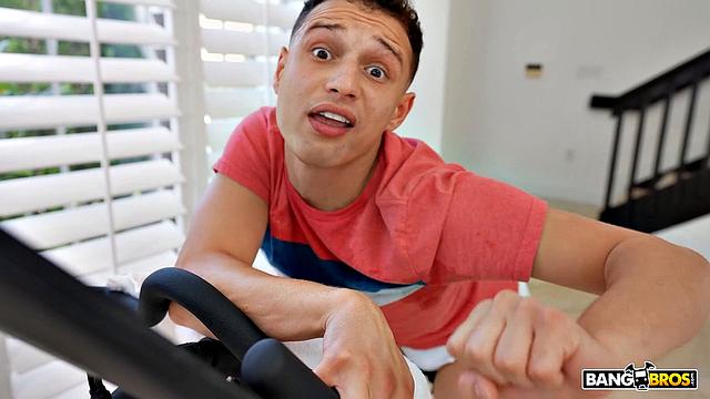 Working out with my Stepmom