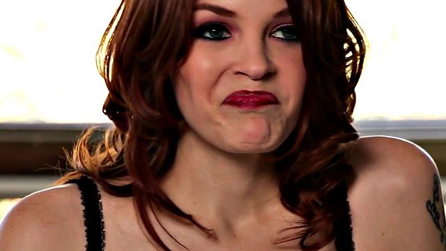 Solo dirty babe talks about dildos before masturbating