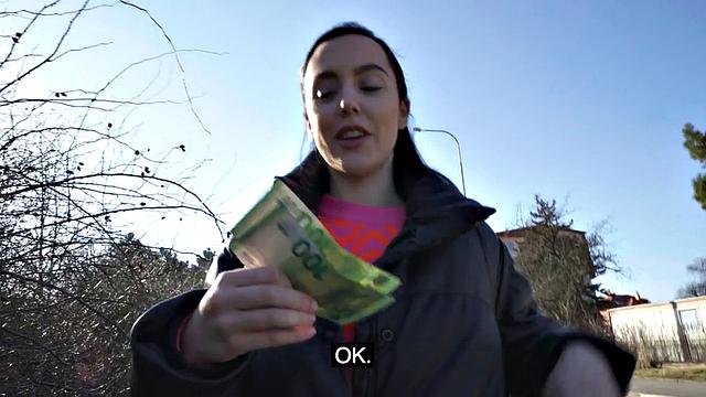 Public drilled outdoor by horny POV fucker