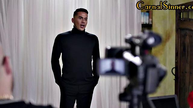 Cute blonde bae smashed in bi 3some