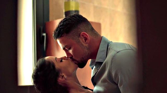 Sinful babe deepthroating and riding lovers cock