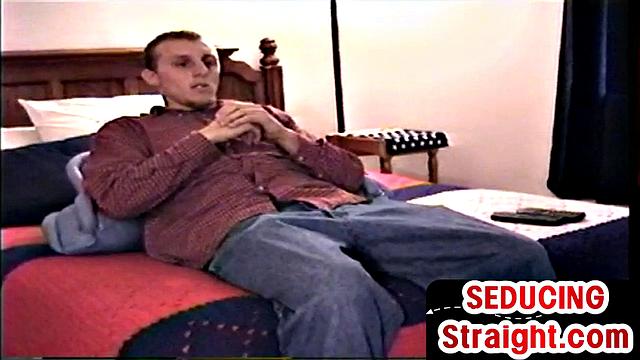 Vintage straight cocksucked by horny gay