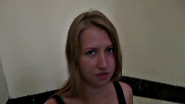 Nervous Russian accepts cash for sex from stranger