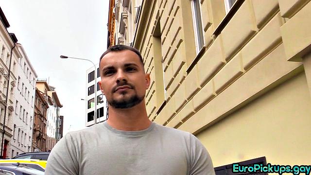 Amateur jock analfucked by stranger