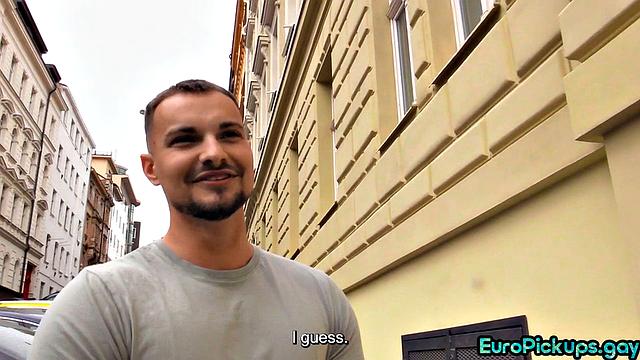 Amateur jock analfucked by stranger