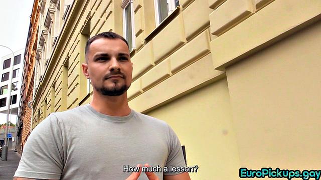 Amateur jock analfucked by stranger