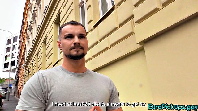 Amateur jock analfucked by stranger