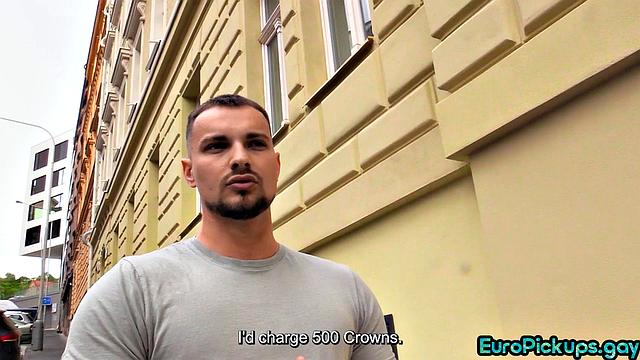 Amateur jock analfucked by stranger