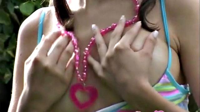 Selina 18 perfect tits and fingering intensively