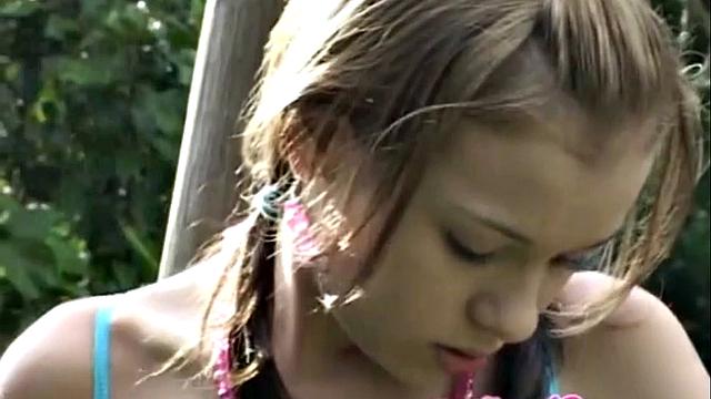 Selina 18 perfect tits and fingering intensively