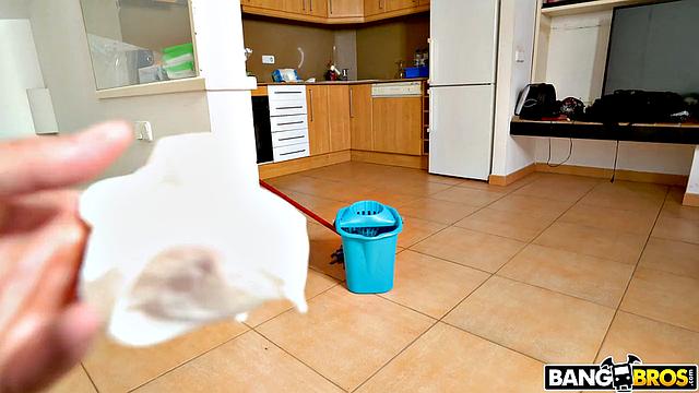 Spanish Maid Gets Naughty