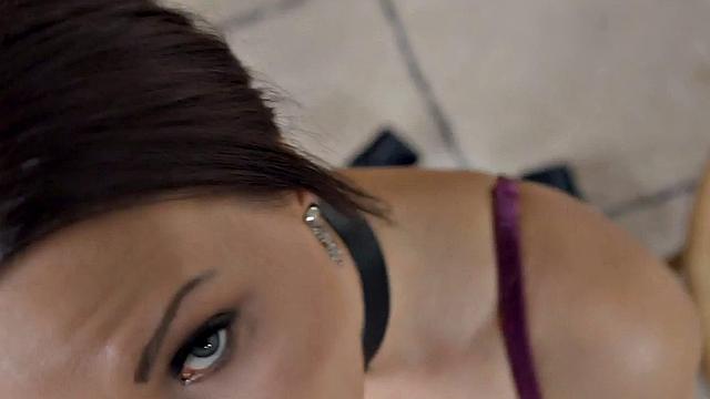 Ass fucked wild babe smashed by big black dick