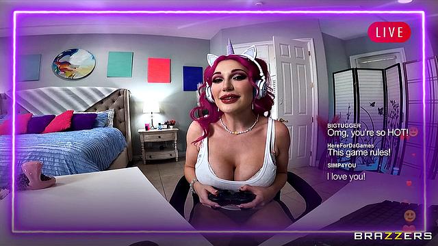 Sexy Streamer Loves Unicorns And Dicks, Not That Order