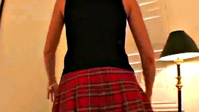 Spex slut teen jerks off cock