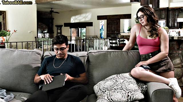 Naughty babe doggystyled by BF