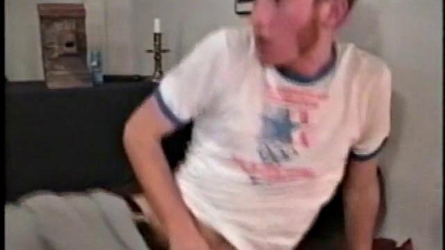 The curiosity between these two straight boys is intense, as they lie next to each other and jerk off. The little glances, nervous chit chat, and playful exchanges lead to a spectacular simultaneous cum shot.