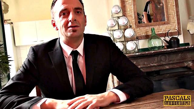 Redhead MILF Lizzy Lovers stuffed hard in the ass