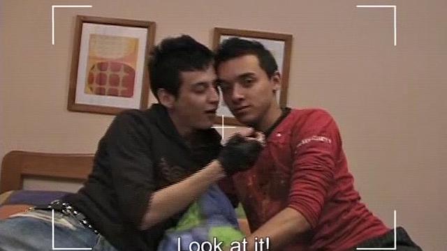 Latinos Ramiro and Willy are very turned on by the fact that they are recording their sex. The boys get naked and suck each other's dick until they are ready to fuck.