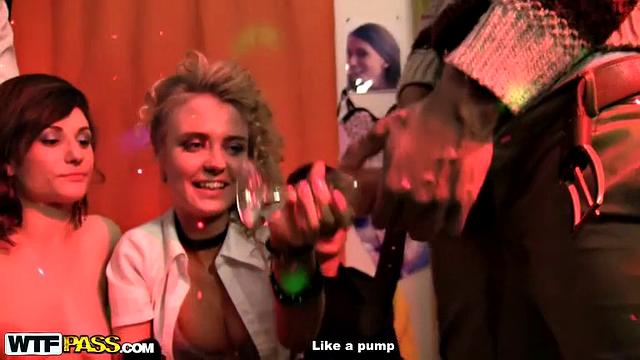 Hot girls in lesbian sex and masturbate