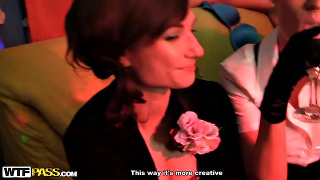 Hot girls in lesbian sex and masturbate