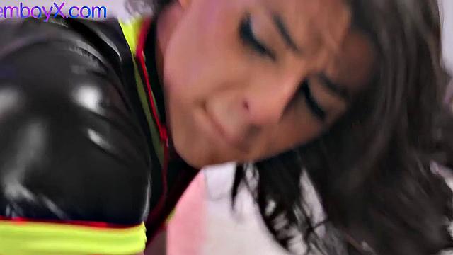 Sassy firefighter enjoys IR fun