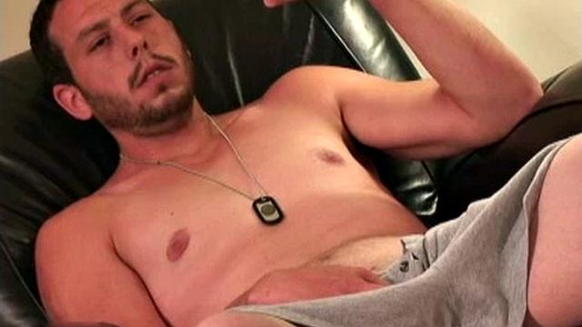 Very apprehensive and wary, Jordan was uncertain about the whole scenario, and I suspect he wouldn't have stayed had he not needed the money so badly. Jordan is 25 years old, 6' 2", and 200 pounds, and works as an electrician.