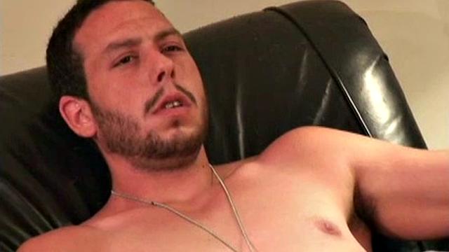 Very apprehensive and wary, Jordan was uncertain about the whole scenario, and I suspect he wouldn't have stayed had he not needed the money so badly. Jordan is 25 years old, 6' 2", and 200 pounds, and works as an electrician.