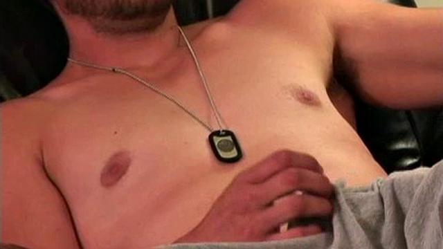 Very apprehensive and wary, Jordan was uncertain about the whole scenario, and I suspect he wouldn't have stayed had he not needed the money so badly. Jordan is 25 years old, 6' 2", and 200 pounds, and works as an electrician.