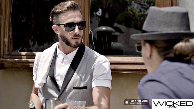 Wicked - Busty Brunette Rides Big Coc In Hotel Room