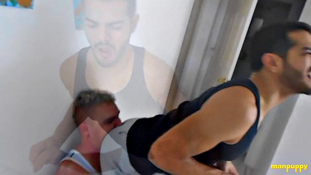 An Ass Grinding Wrestle! - Leo Blue &amp;amp; Sebastian Finish Up