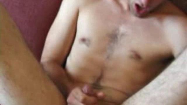 In this jerk off scene, young Nick Needs gets naked and starts stroking his big cock, stuffing sex toys up his ass for added stimulation before a cum load onto his face.