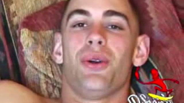 In this jerk off scene, young Nick Needs gets naked and starts stroking his big cock, stuffing sex toys up his ass for added stimulation before a cum load onto his face.