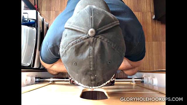 Sucking off the married Latin guy