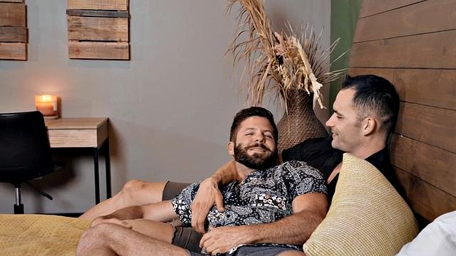 Ass fucked gay smashed by thick cock in anal hole