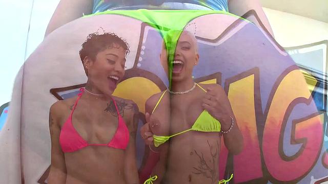 Coco and Aria Are Cock Swapping Sluts