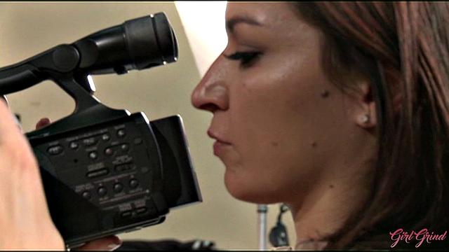 Hot models Celeste Star and Kayla Paige have lesbian sex during a photoshoot