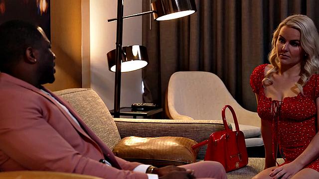 Slimthick Vic takes big black dick to help husband's job