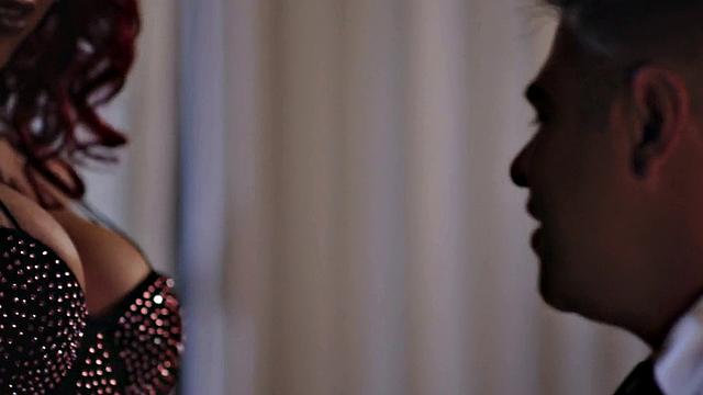 Redhead tranny fucks in male anal hole in missionary