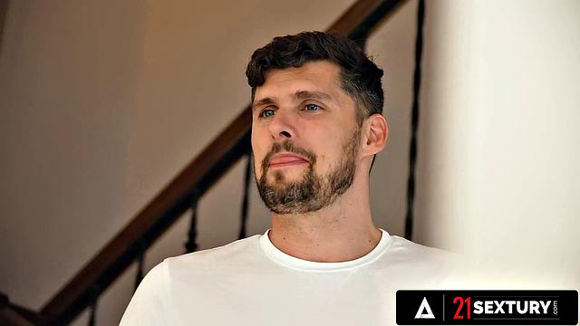 21 SEXTURY - Flexible Geisha Uses Sexy Feet to Milk Kristofs Cock