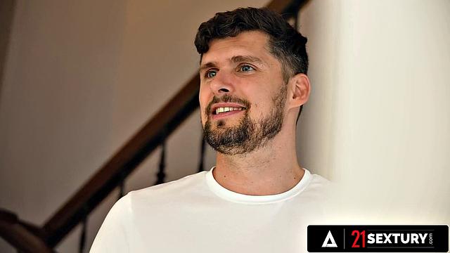 21 SEXTURY - Flexible Geisha Uses Sexy Feet to Milk Kristofs Cock