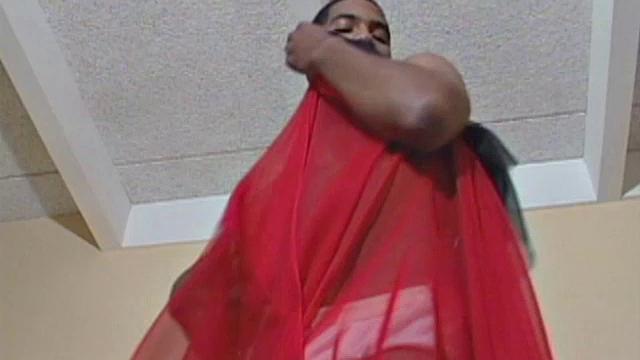 Drake Carmichael is a master of seduction, performing a love dance, while wearing nothing but see-through sheets. After his sexy show, Drake relaxes on the bed and starts stroking his cock.